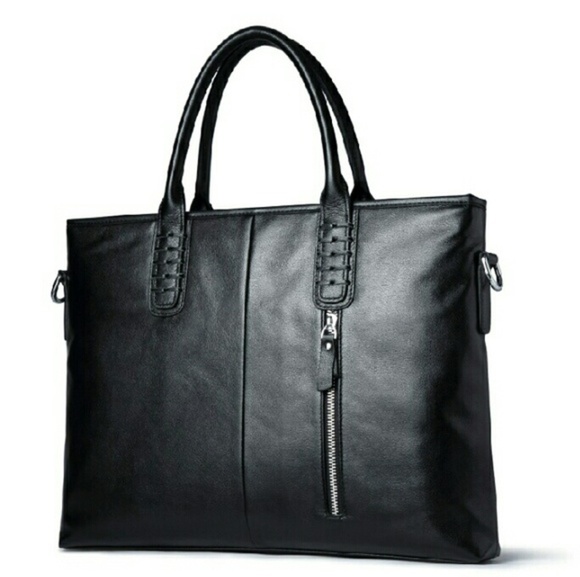 HAUT-TON Genuine Leather 100% Authentic Men's Bag​ - Picture 1 of 4